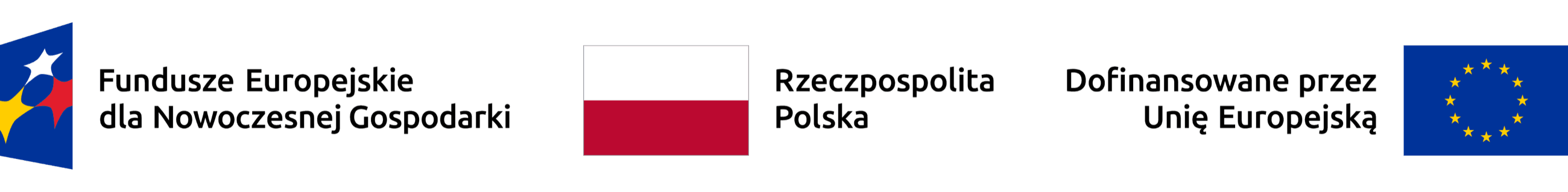 Fundusze Europejskie dla Nowoczesnej Gospodarki, Rzeczpospolita Polska, Dofinansowane przez Unię Europejską